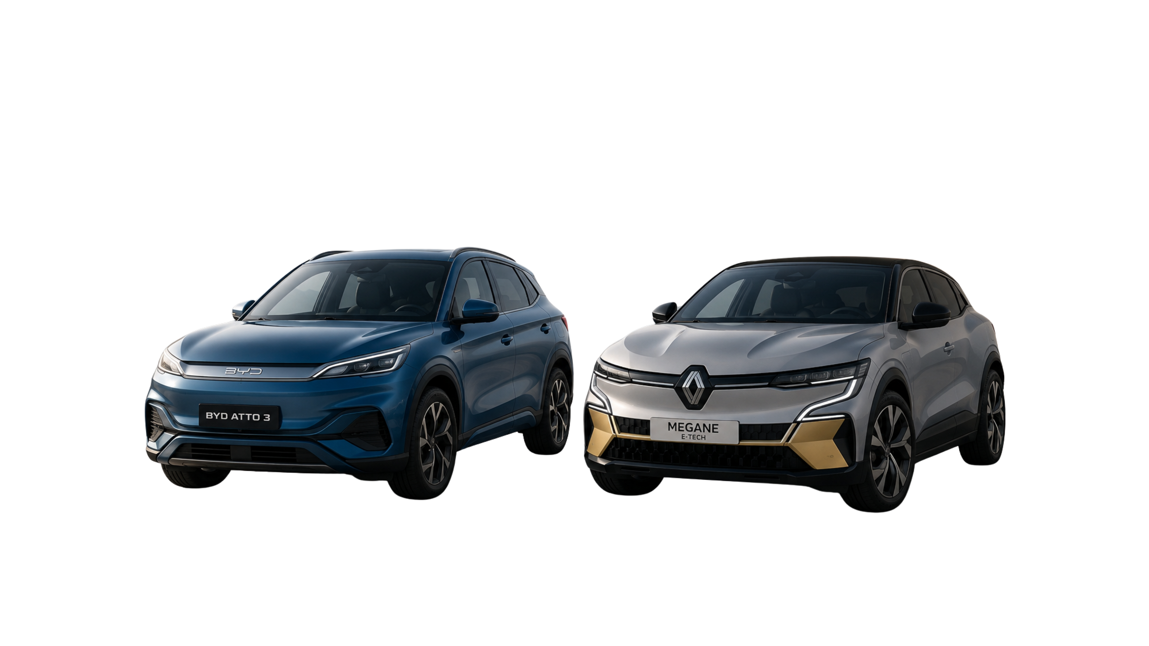 Megane E-Tech & BYD Atto 3