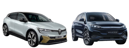 Megane E-Tech & BYD Atto 3